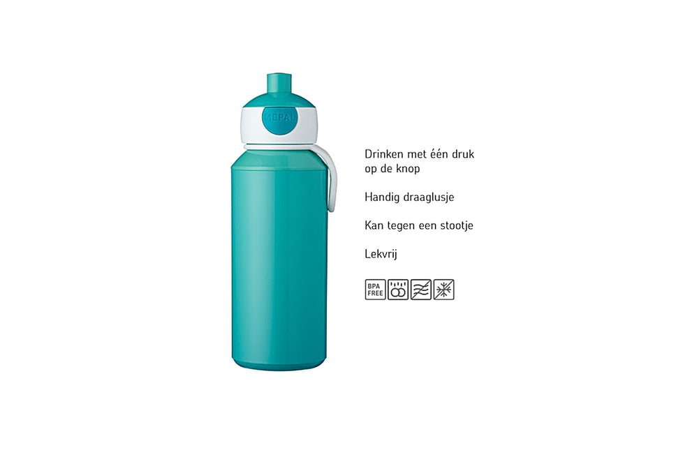 Botella para beber Pop-Up Campus 400ml Space