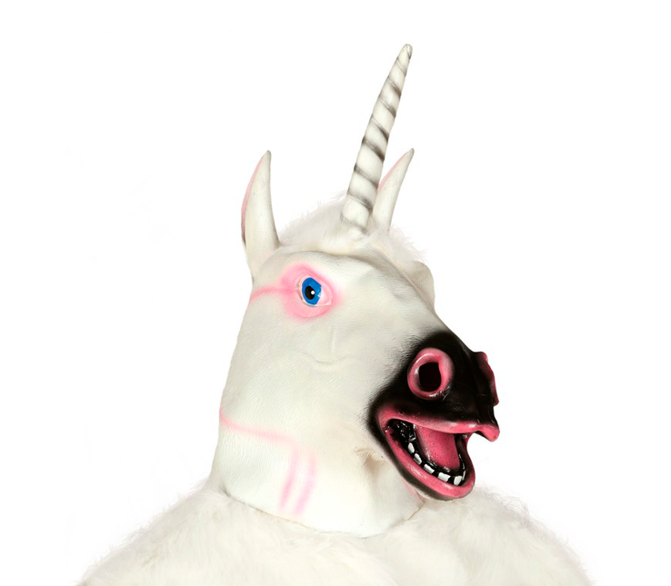 Máscara de unicornio