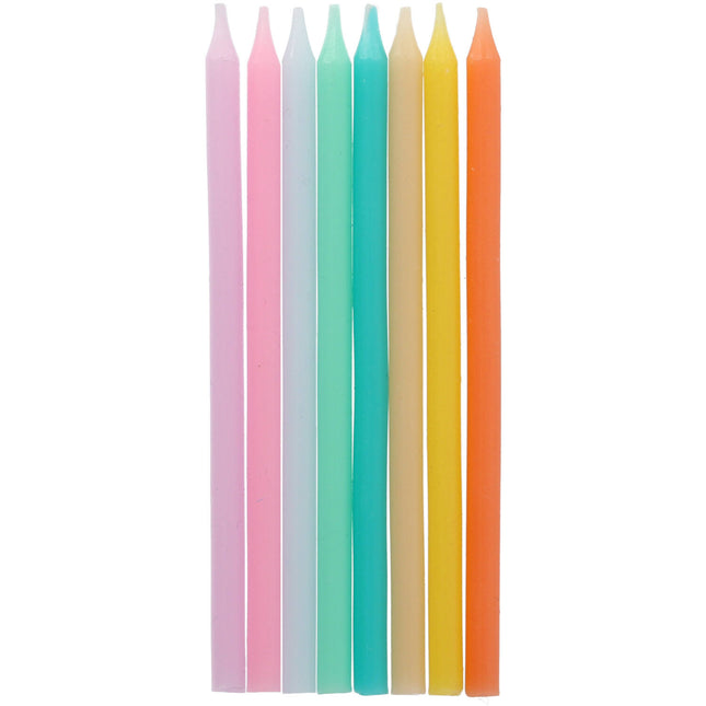 Velas Pastel Multicolor 10cm