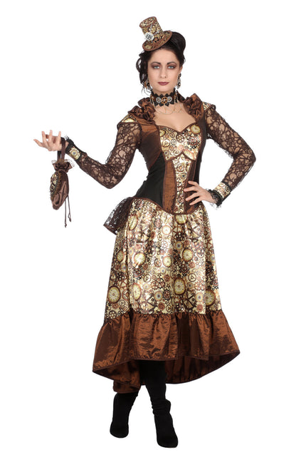 Vestido steampunk de lujo