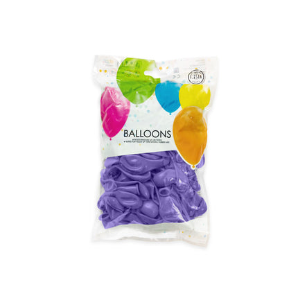 Globos Morados 13cm 100uds