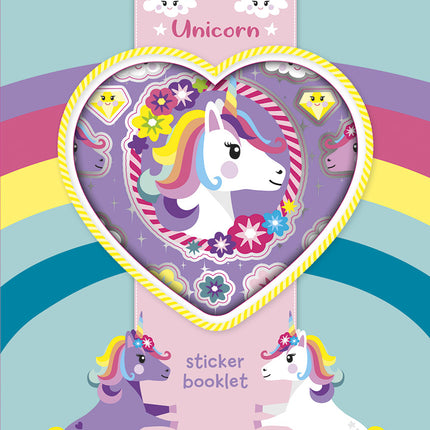 Libro de pegatinas de unicornios