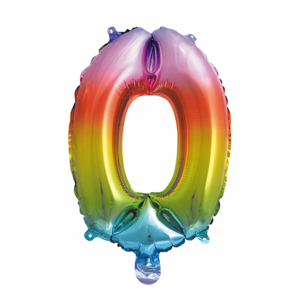 Globo de foil 16" no0 arco iris