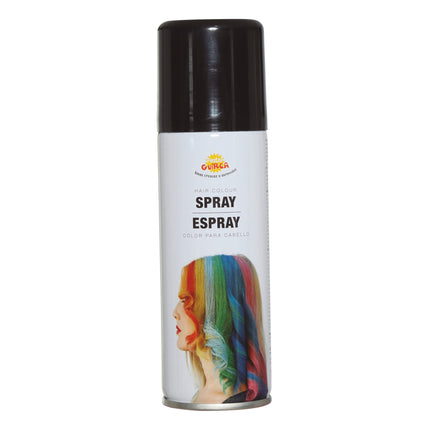 Spray para el pelo Negro 125ml