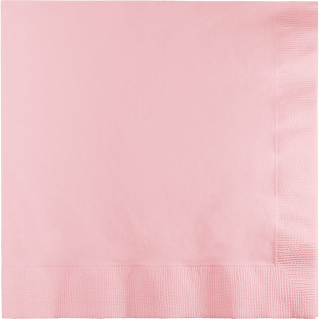 Servilletas Rosa Claro 2 Capas 33cm 20pcs