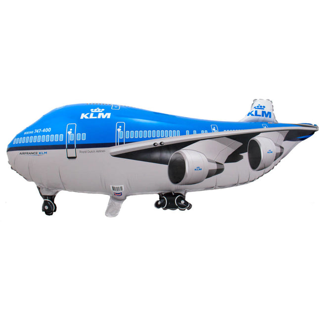 Globo de Helio Klm Avión 95cm vacío