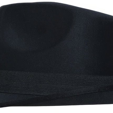 Gorro Gangster Negro Con Banda