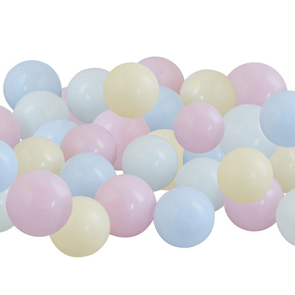 Globos Pastel 13cm 40pcs