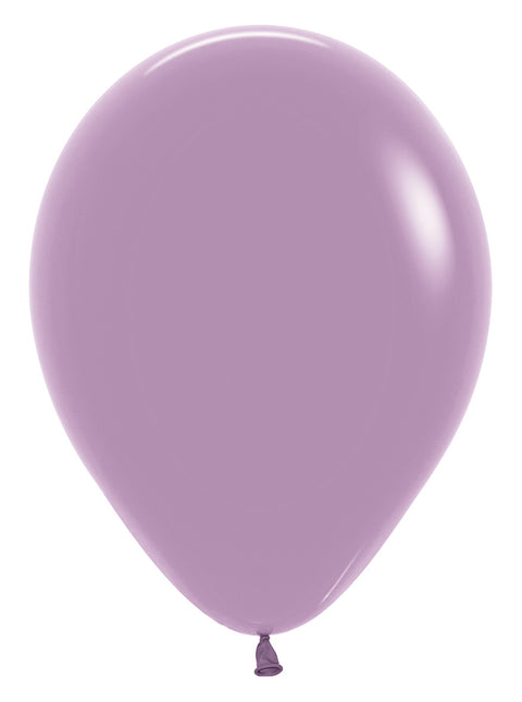 Globos Pastel Atardecer Lavanda 30cm 50pcs