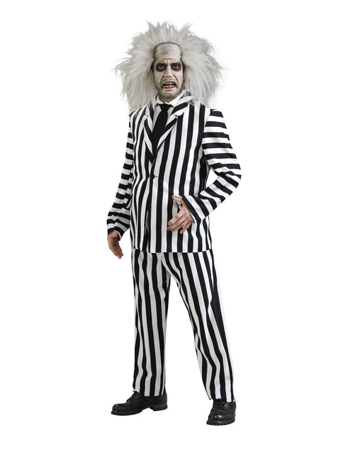 Disfraz de Halloween Beetlejuice Hombre Deluxe