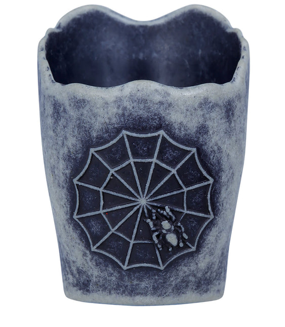 Decoración de Mesa Halloween Calavera Vela 6cm