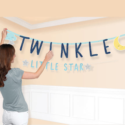 Guirnalda de letras Twinkle Little Star 2 piezas