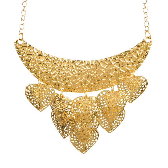 Collar Hojas de Oro