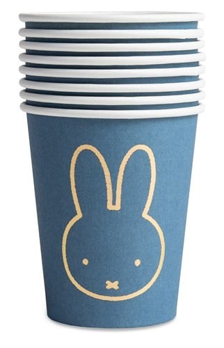 Vasos Miffy Azul 250ml 8pcs