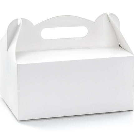 Cajas para tartas Blanco 19cm 10pcs