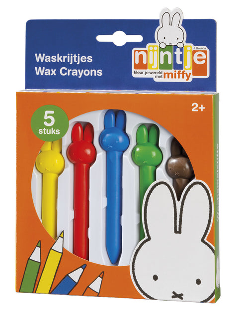 Crayones de cera Miffy 5uds.