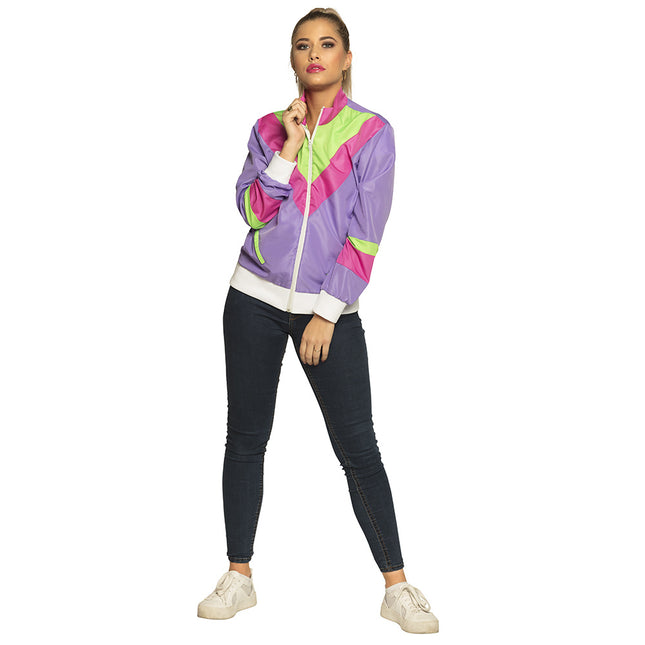 Chaqueta de entrenamiento Fault Mujer Morado