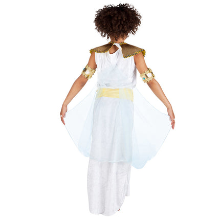 Disfraz de Cleopatra Infantil Blanco