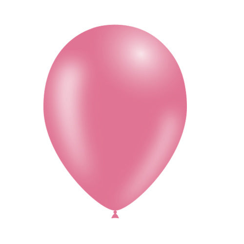 Globos Rosa 25cm 50uds