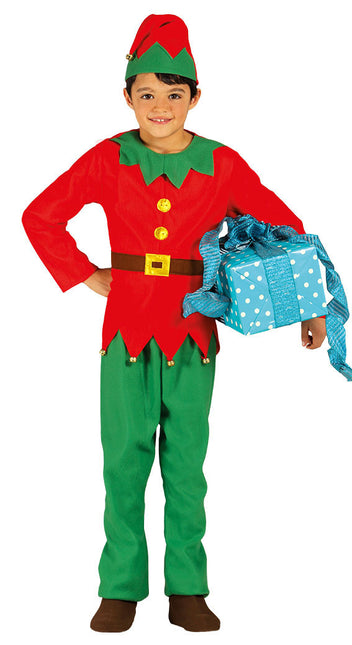 Disfraz de Elfo de Navidad Niño Deluxe