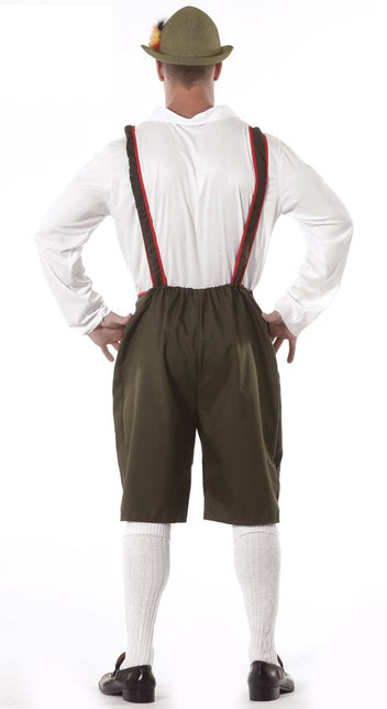 Lederhosen verde oscuro para hombre