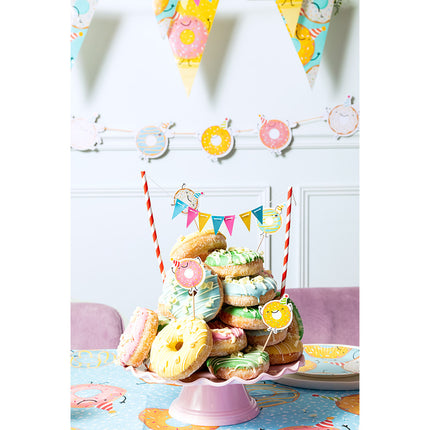 Donut Cake topper 5 piezas