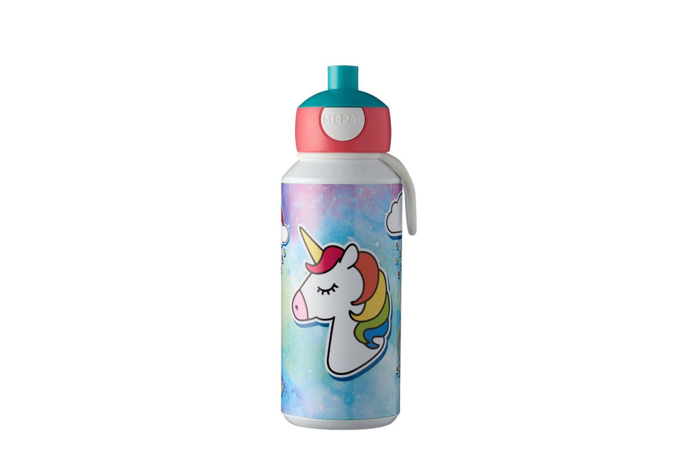 Botella Pop-Up Campus 400ml Unicornio