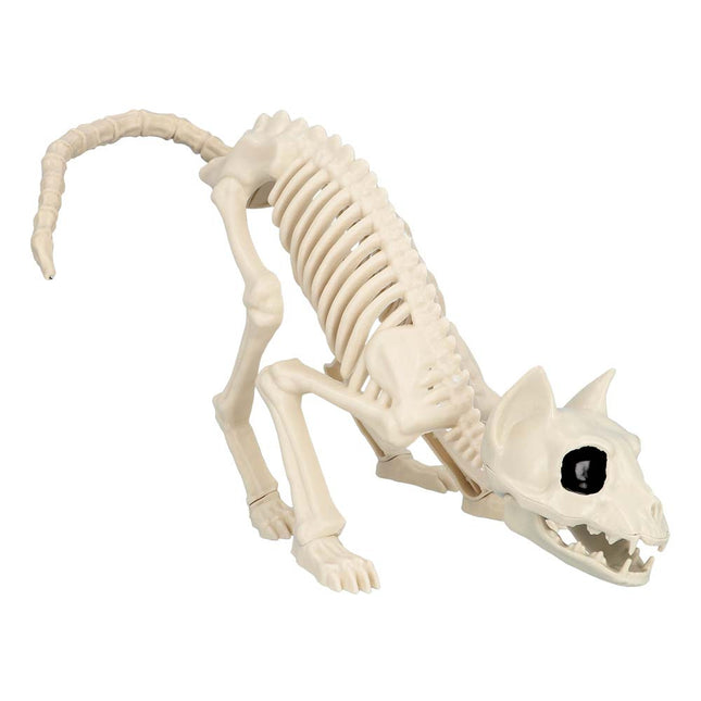 Halloween Gato esqueleto 51cm