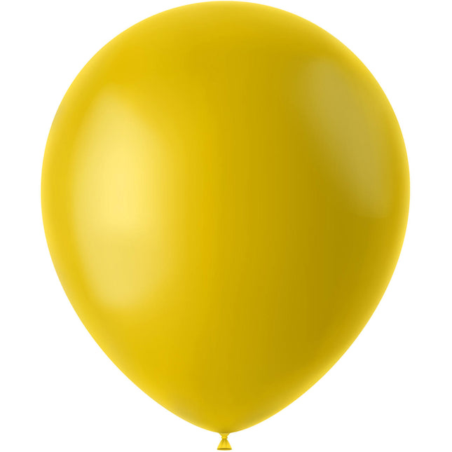 Globos Amarillo Toscana 33cm 10pcs