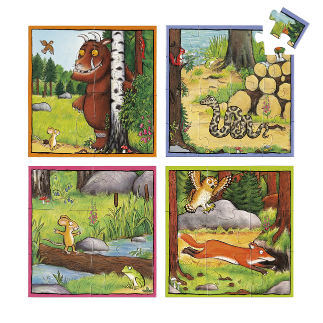 Puzzle Gruffalo 4 en 1