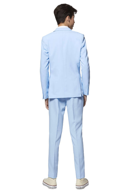 Traje Azul Claro Niño Adolescente OppoSuits