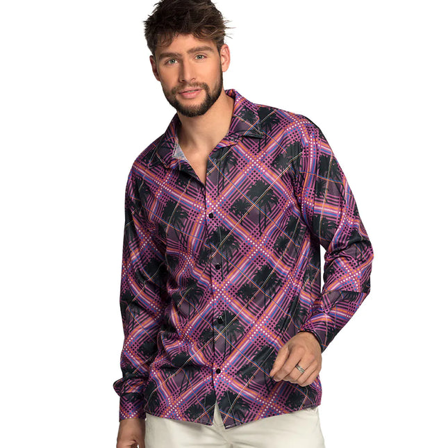 Blusa Hawaii Hombres Palmera