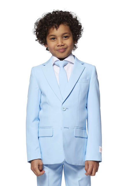 Traje Azul Claro Niño OppoSuits