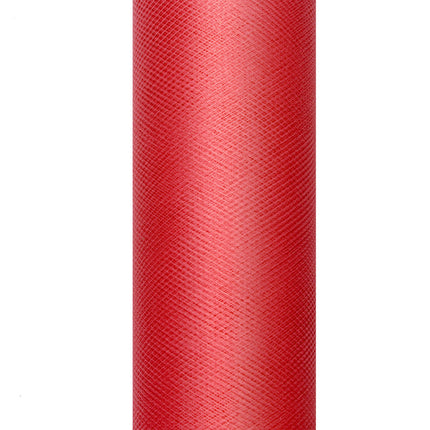 Rollo Tul Rojo 15cm 9m