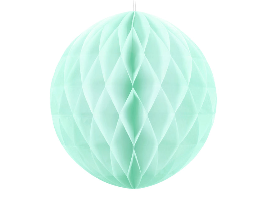 Bola Panal Verde Menta 40cm