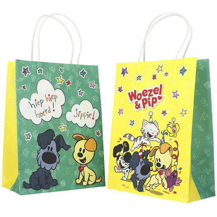 Woezel En Pip Bolsas de mano 20cm 6pcs