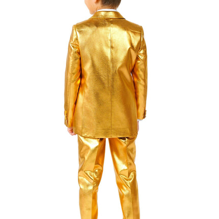 Traje Dorado Niño OppoSuits