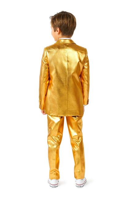 Traje Dorado Niño OppoSuits