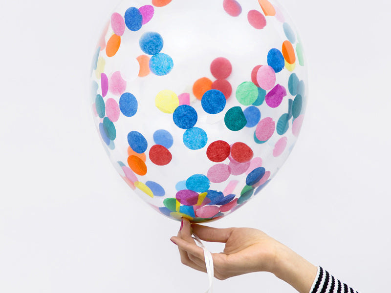 Globos Confeti 30cm 6pcs