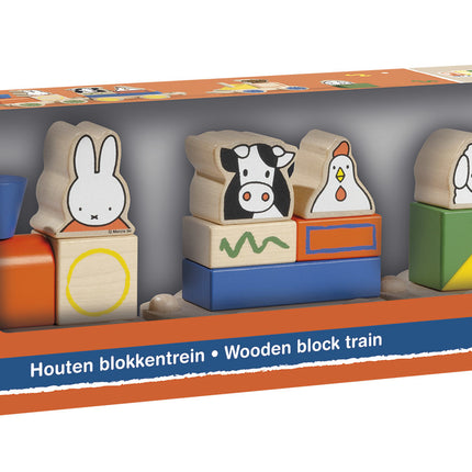 Tren de bloques Miffy