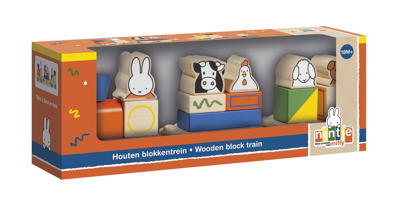 Tren de bloques Miffy