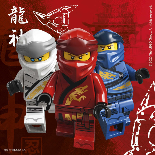 Servilletas Lego Ninjago 33cm 20pcs