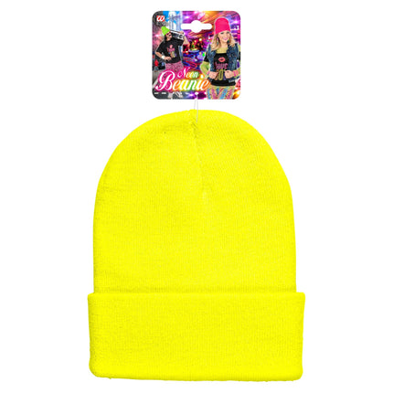 Gorro Amarillo Neón