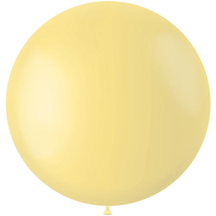 Globo Amarillo Claro Polvo Amarillo 80cm