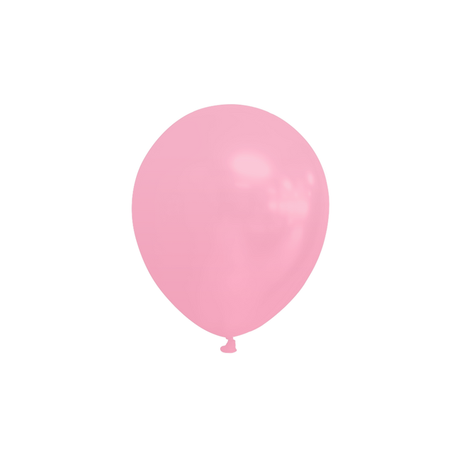 Globos Rosa 13cm 100uds