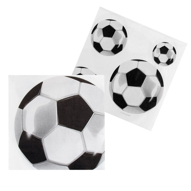 Servilletas Papel Fútbol 33cm