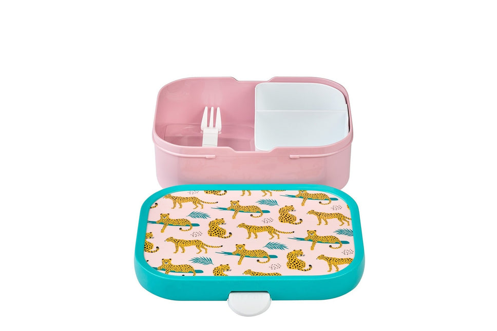 Lunchset Campus Taza + Fiambrera Leopardo