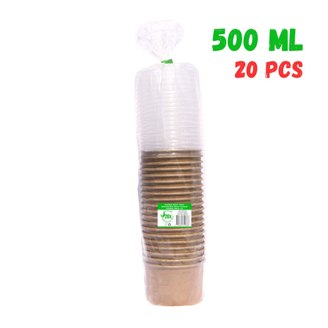 Cuencos para manualidades 500 ml 20 uds.