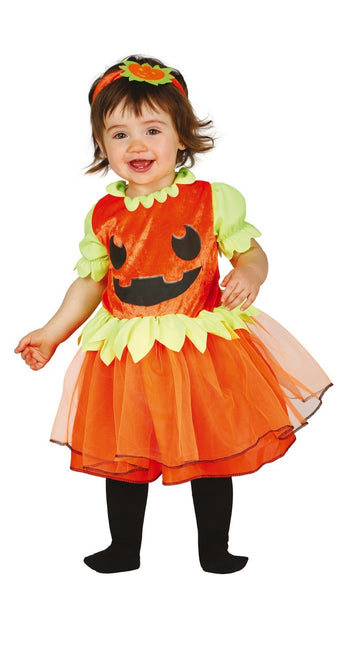 Calabaza Vestido Halloween Bebé