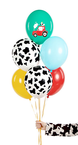 Globos Farm Mix 30cm 6pcs